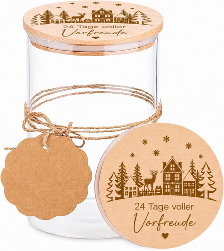 Keksdose weihnachten glas - keksdose,
