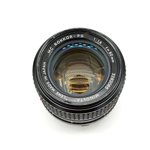 Minolta rokkor 50mm - rokkor, pg