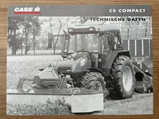 Case IH CS Compact Technische Daten Traktor Prospekt Tractor Brochure