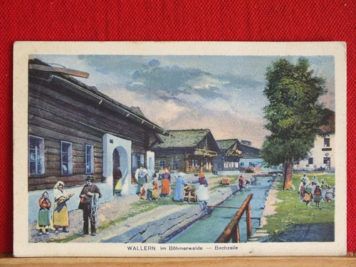 Künstlerkarte wallern - -,
