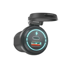 Type C+USB Fast Charger Dual