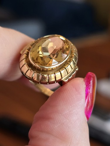 Vintage goldring 585 1950er - vintage,