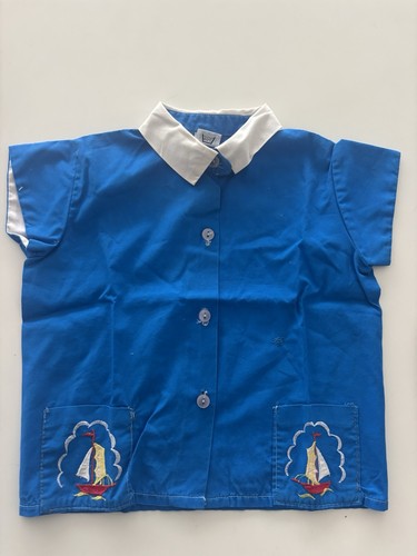 Alte bluse blau - blau, booten
