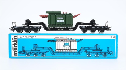 Märklin 4617 tiefladewagen - h0,
