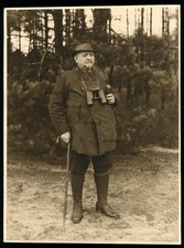 Fat Old Man with Binoculars