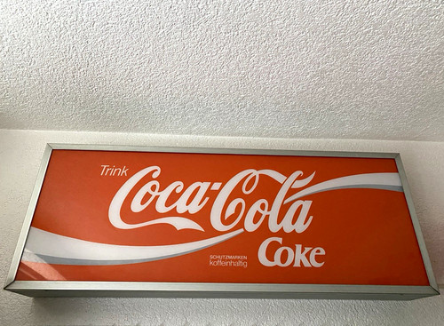Coca cola leuchtreklame - coca,