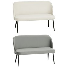 HOMCOM Sofa 2-Sitzer kleine