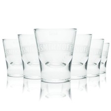 6x Smirnoff Schnapsglas 5,5cl