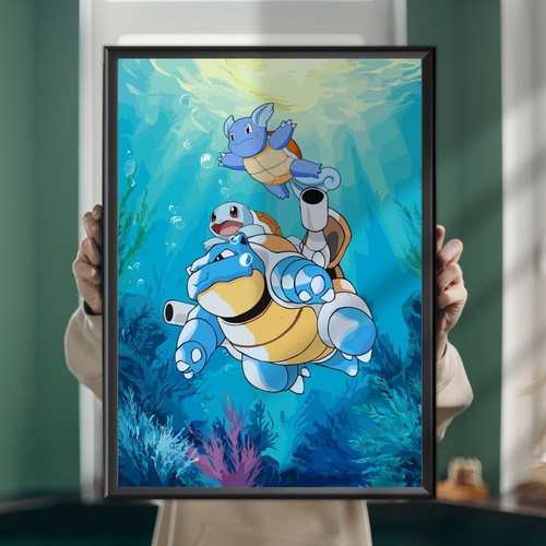 Pokémon poster blastoise - pokémon,