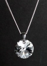 Silber Kette mit Swarovski®