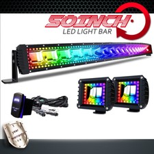 50" RGB Curved Led Light Bar