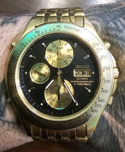 Seiko olympic chronograph - seiko,