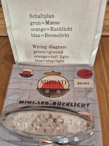 Motorrad mini led rücklicht - motorrad, mini-led-rücklicht
