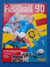 Panini Fussball 90 komplettes sehr gutes Album mit allen Stickern ohne Poster