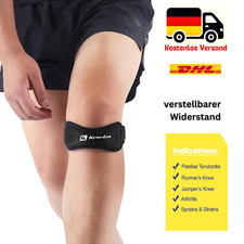 Knieorthese Patella Gurt Bandage Kniebandage Patella Knieschoner Sport Kniestütz
