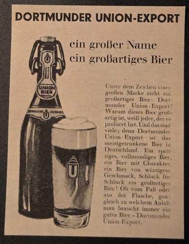 Dortmunder union export - dortmunder,
