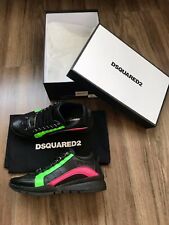 100% AUTHENTIC DSQUARED NEON SNEAKER SCHUHE SHOES 40 GAY MOST WANTED RAR