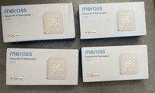 Meross Thermostat Raumthermostat für Fußbodenheizung - 4 Stück Im Set