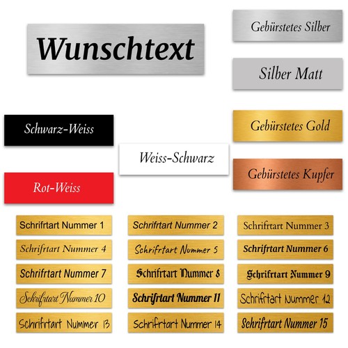 Türschild selbstklebend - türschild,