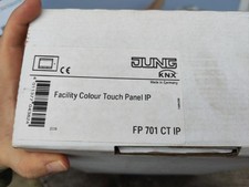 Jung BUS KNX Facility Colour Touch Panel IP FP 701 CT IP schwarz Glas