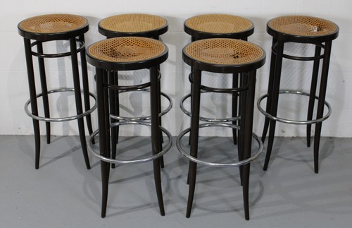 Thonet barhocker wohl - 6x,