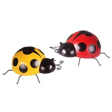 2 PCS Wandschmuck Marienkäfer