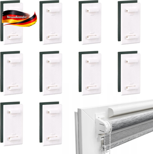 Klebehalter für doppelrollo - für,