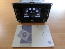 VW Golf Touran Tiguan T5 FL Navi Radio RNS 310 + Code 3C0035270