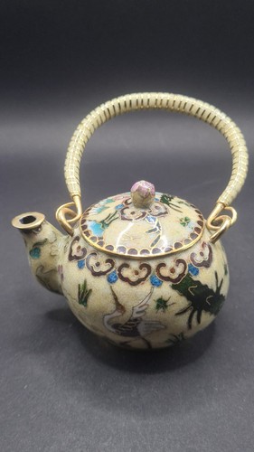 Cloisonne teekanne bunt deko - cloisonne,
