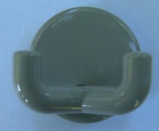 1 X HEWI Doppel-Haken Felsgrau