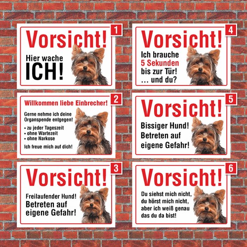 Vorsicht hier wache - wache, ich"