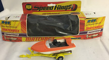 Matchbox Speed Kings K 25 Boat and Trailer 1970 gebraucht
