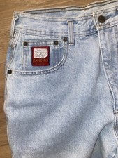 Vintage Retro Jeans Hellblau