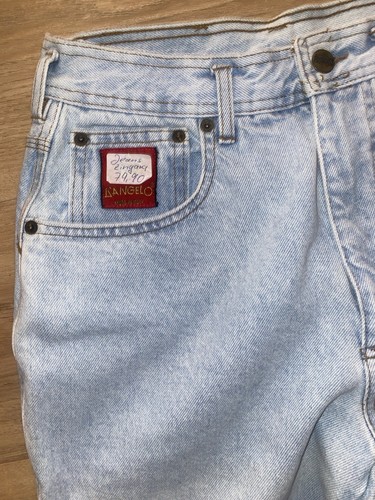 Vintage retro jeans hellblau - vintage,