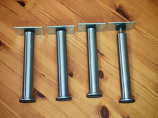 4 x Ikea CAPITA Edelstahl-Beine, Möbelfuß, 21cm