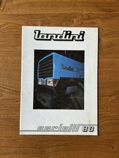 Orig. LANDINI Serie 80 Prospekt Brochure Traktor Schlepper Landmaschinen D2