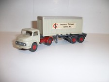 Wiking, MB 1413 Cont.-Sattelzug mit einem 20ft Open Top Container