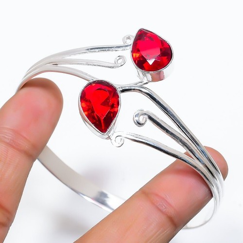 Roter granat edelstein 925 - roter,