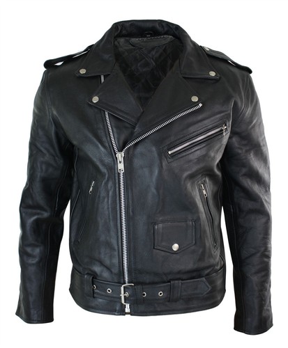 Herrenjacke 100 echtleder - herrenjacke,