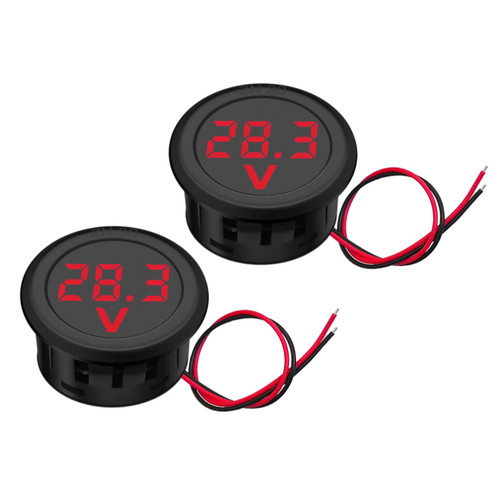 12v voltmeter stück mit - dc,