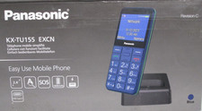 (S98) Panasonic KX-TU155EXCN 2G, Seniorenhandy Mobiltelefon mit Ladestation
