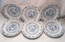 Kahla Porzellan GDR DDR Zwiebelmuster Ø 22cm Suppenteller   tiefe Teller 