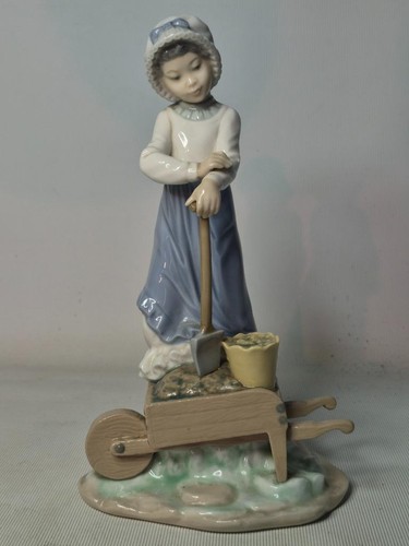 Nao lladro gartenmädchen - lladro,