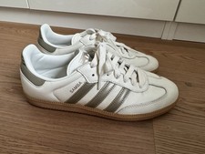 Adidas Samba Sneakers Damen Schuhe 40 beige gold - Guter Zustand