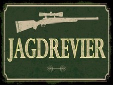 Holzschild 30x40 cm Jagdrevier