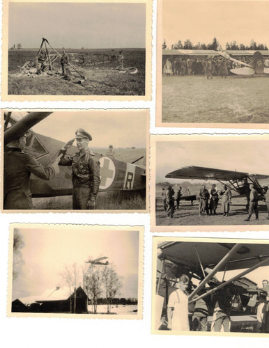 Konvolut fotos fieseler storch - konvolut,