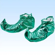 Schuhe für Narr Grün Clown