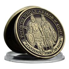 MEDAILLE - RÖMER / RÜSTUNG - KOLORIERT - BRONZE - SELTEN