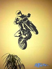 Wandtattoo Motorrad