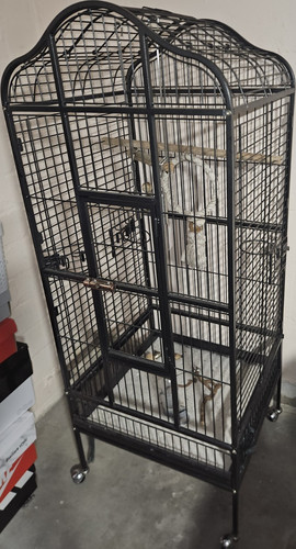 Großer vogelkäfig aus - großer,